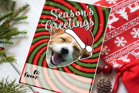 Holiday Custom Gift Tag - Christmas Gift Tags - Personalized Christmas Party Favor Label