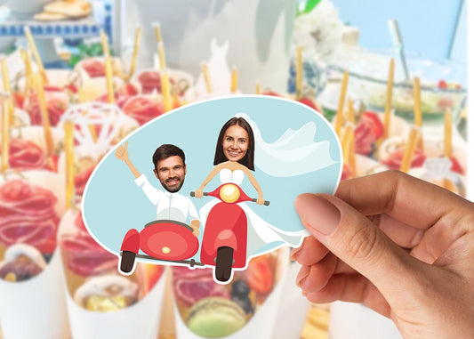 Personalized Cartoon Body Stickers - Bachelorette Party Favor