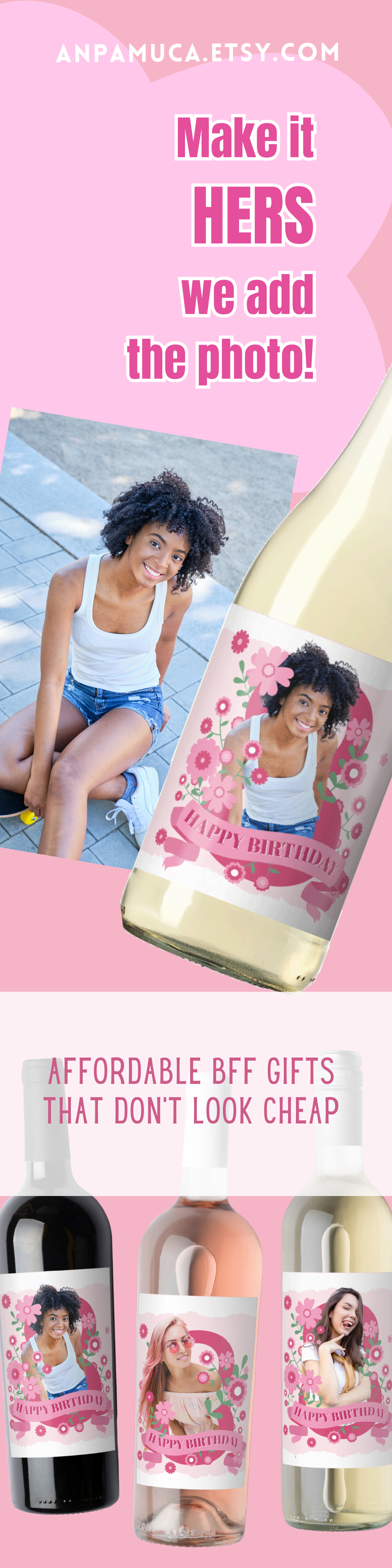 Surprise your BFF, sister, or favorite birthday girl with a keepsake she’ll actually love. Custom, chic, and made to make her feel celebrated.